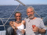 Vendulka s kapit�nem (oba spokojeni)